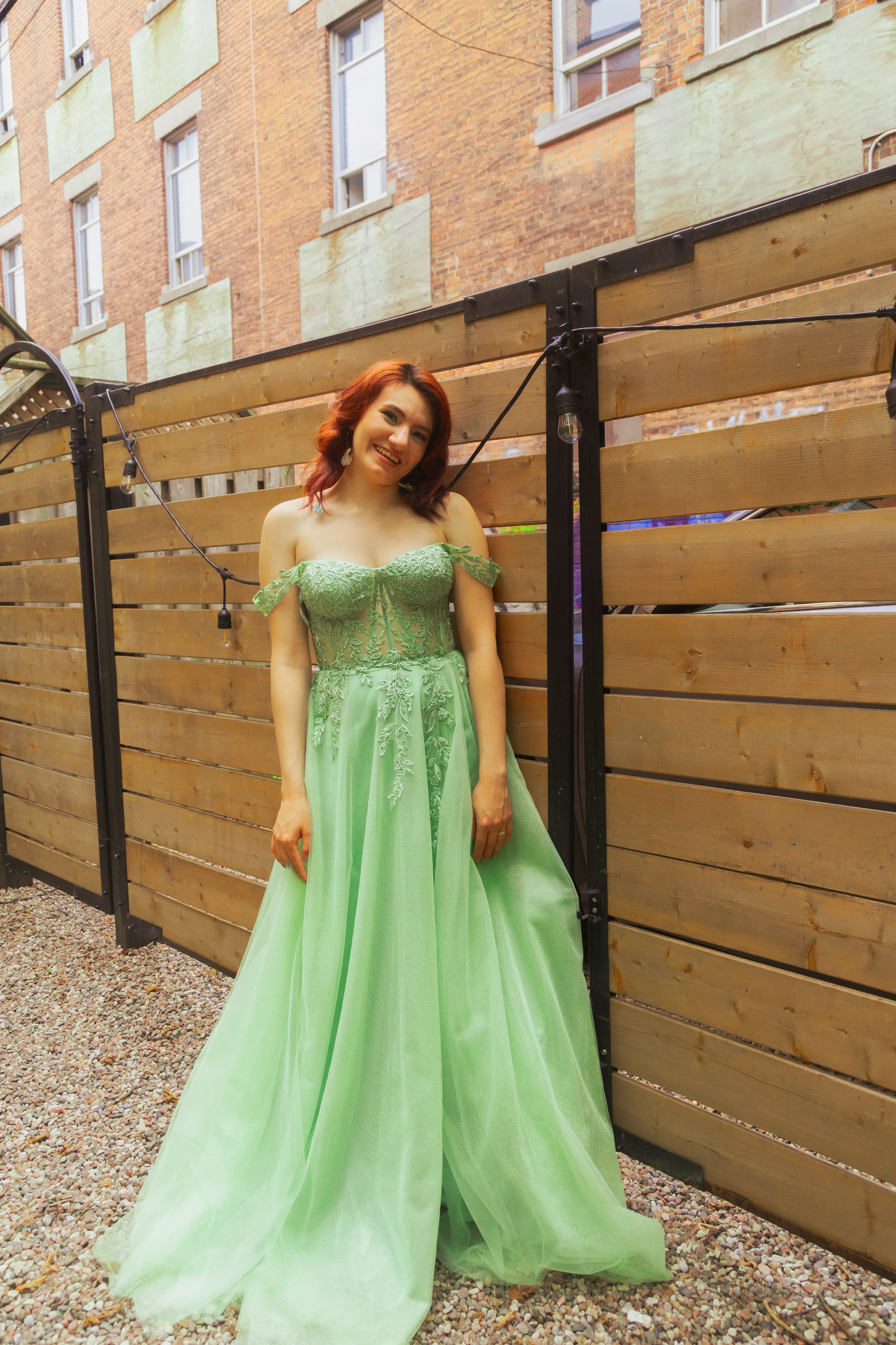 Angie — after ceremony portrait, Vida Prestige