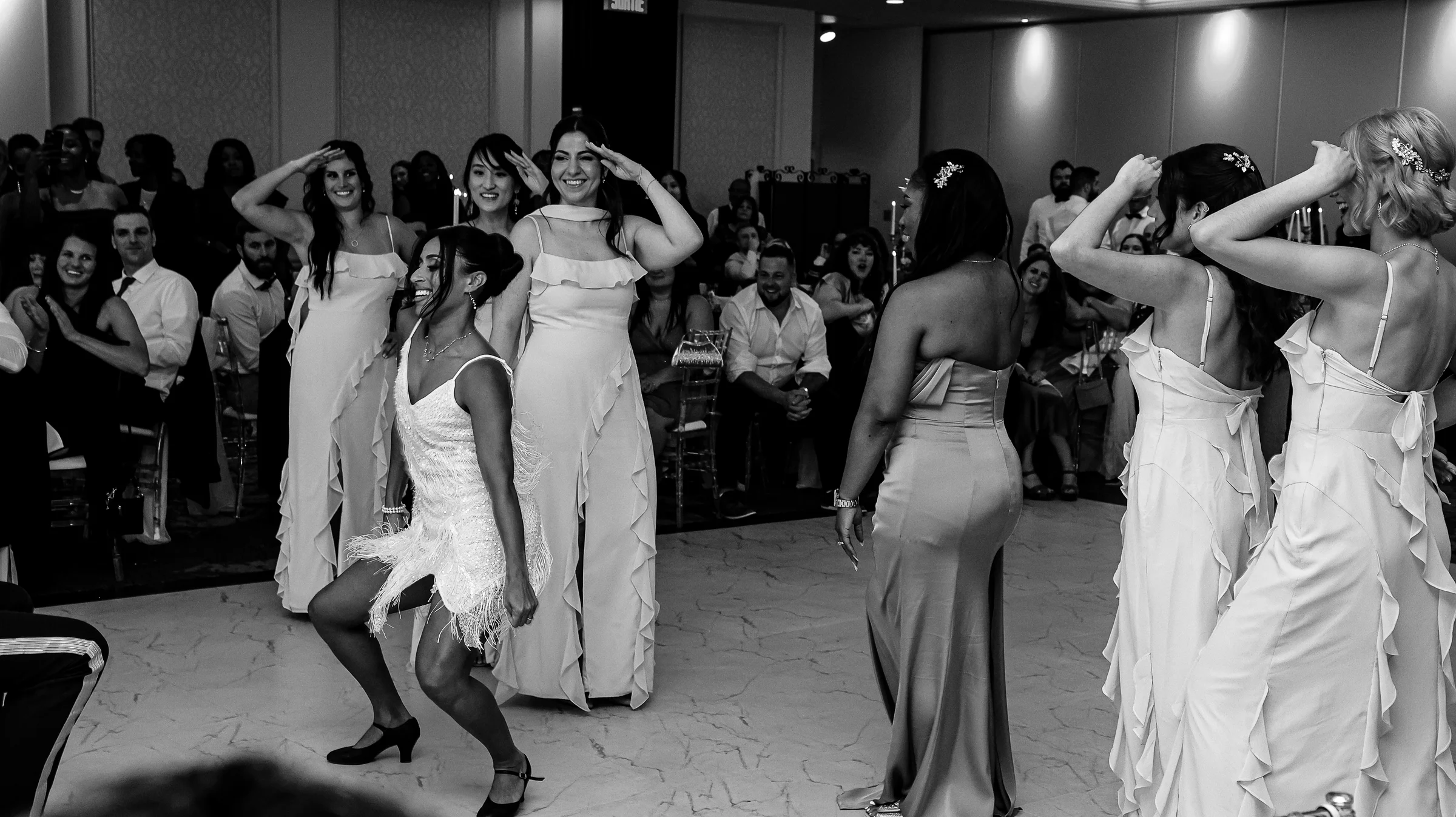 Celebration — the evening begins